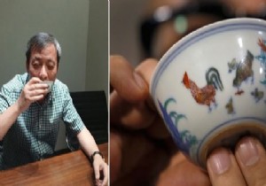 Çinli Yiqian 36 milyon dolarlık fincanda çay içince...