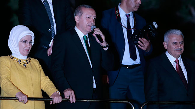 Erdoğan dan Yıldırım esprisi: Fazla gaz vermeyin