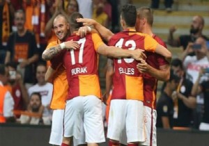 Galatasaray Inter takımını 1-0 mağlup etti!