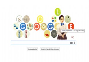 Google Emmy Noether ı Doodle Yaptı!