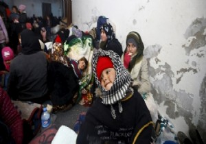 Suriye de 4,5 milyon insan kendi ülkesinde  sığınmacı 