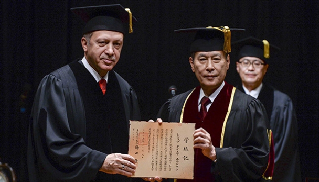 Erdoğan’a fahri doktora!