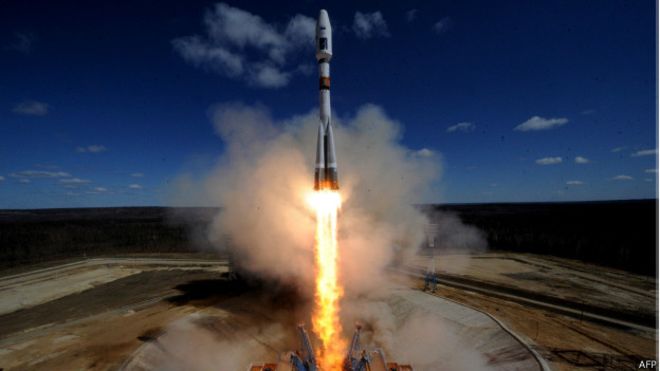 Rusya ilk Soyuz u fırlattı!