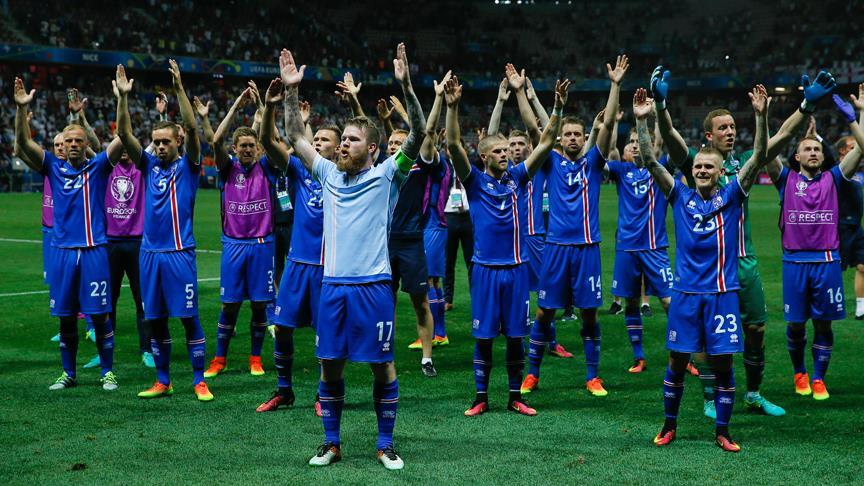 İzlanda nın çeyrek final coşkusu!