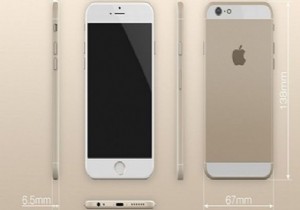Phone 6′nın boyutları 4.7 ve 5.5 inç! Wall Street Journal tarafından doğrulandı!