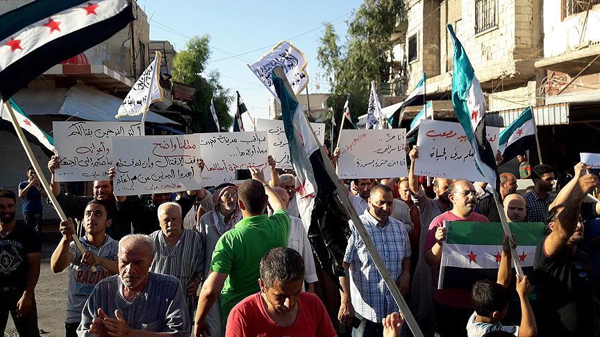 Suriye de protestolar devam ediyor