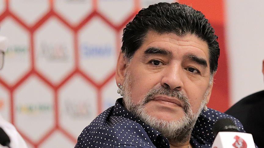 Maradona dan  video hakem  sistemine destek