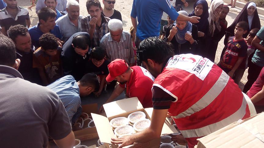 Türk Kızılayı ndan Irak a yardım