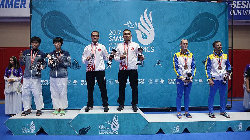 Judo dalında 2 altın madalya