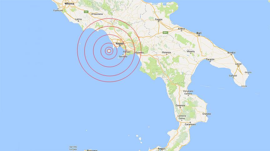 İtalya da deprem