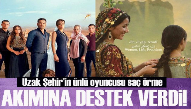 Uzak �ehir oyuncusu  DEM Parti'nin 'sa� �rme' ak�m�na destek verdi