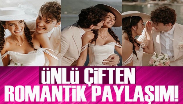 Ebru ahin ve ei Cedi Osman'dan ak dolu paylam