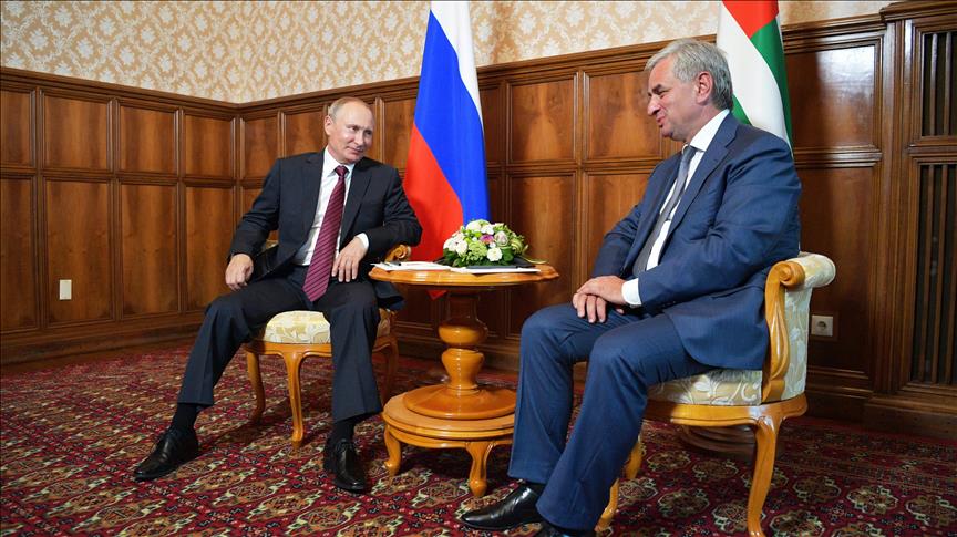 Putin in Abhazya ziyaretine tepki