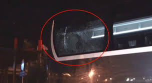 Beşiktaş otobüsüne saldırı