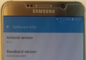 Galaxy Note 5 e Marshmallow güncellemesi!