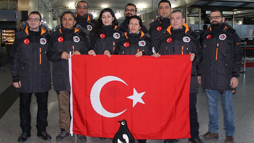 Antarktika da Türk bilim üssü