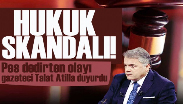 Pes dedirtecek hukuk skandal�! Ba�ka bir haber sitesine verilecek ceza Gazeteci Talat Atilla'ya verildi