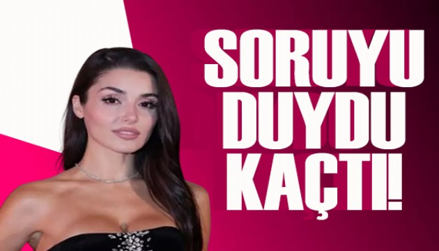 Hande Er�el a�k sorular�na b�yle kar��l�k verdi!