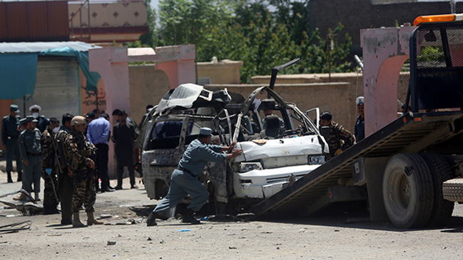 Kabil de intihar saldırısı: 10 ölü 4 yaralı