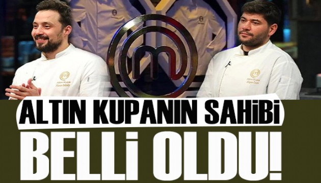 MasterChef All Star Alt�n Kupa �ampiyonu belli oldu