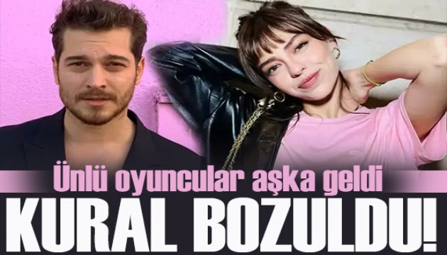 �a�atay Ulusoy ve Asl�han Malbora'dan a�k pozu