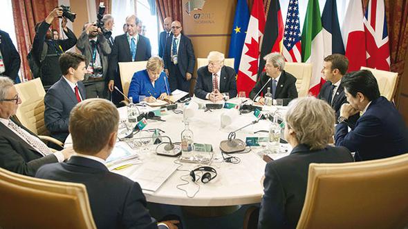G-7 zirvesinden ortak bildiri
