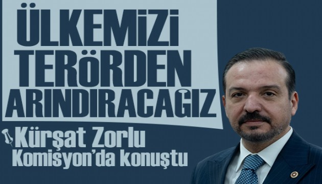 K�r�ad Zorlu: Ter�r �rg�t�yle bar�� de�il ancak onun ortadan kald�r�lmas� hedefi olur