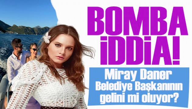 �nl� oyuncu Miray Daner evleniyor! Bak�n kimin gelini olacak!