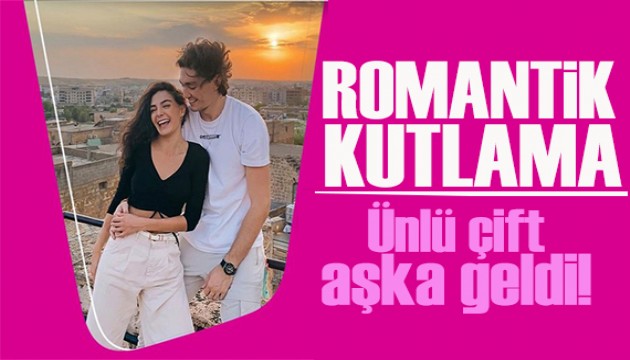 Ebru �ahin 32 ya��na girdi! Cedi Osman'dan a�k pozlar�