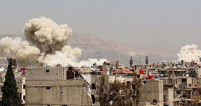 Esad, Şam ı vurdu