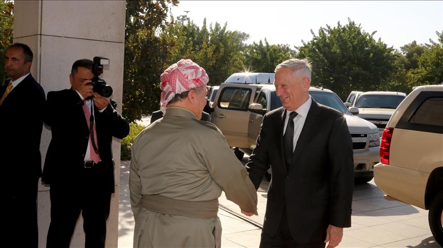 ABD, Barzani ile görüştü