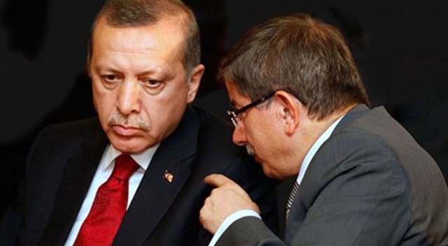 Erdoğan dan Davutoğlu için sert sözler
