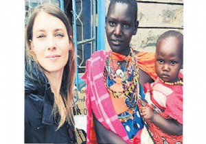 Tuba Ünsal yardım için Kenya ya gitti!