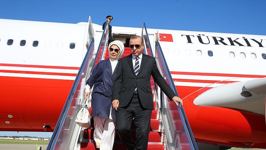 Cumhurbaşkanı Erdoğan ABD de
