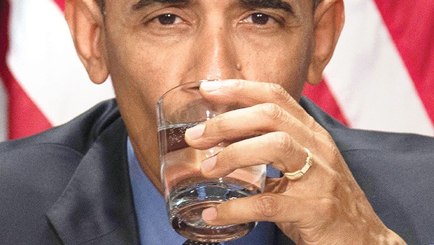 Obama dan  kurşunlu su  güvencesi!