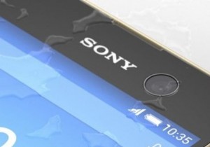 Sony den yeni bir telefon geliyor!