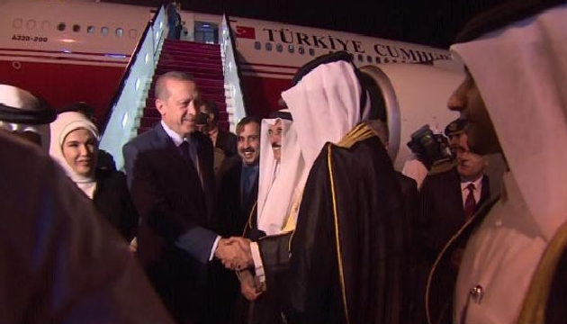 Cumhurbaşkanı Erdoğan Katar da
