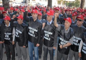 İzmir de İşçi Eylemi!!!
