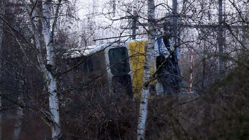 Belçika da tren kazası: 1 ölü 13 yaralı