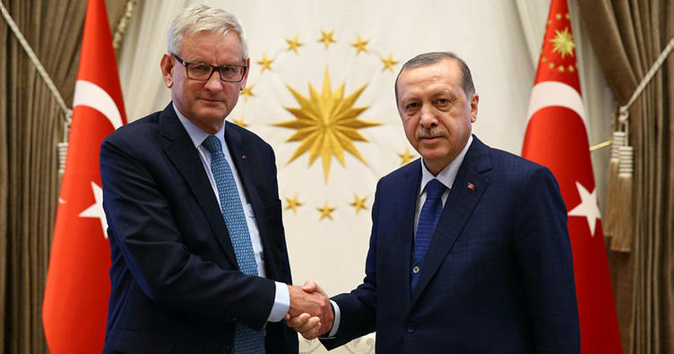 Erdoğan, Bildt i kabul etti