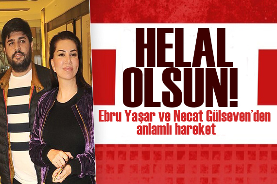Necat Gülseven ve eşi Ebru Yaşar acılı baba Mesut Hançer e sahip çıktı