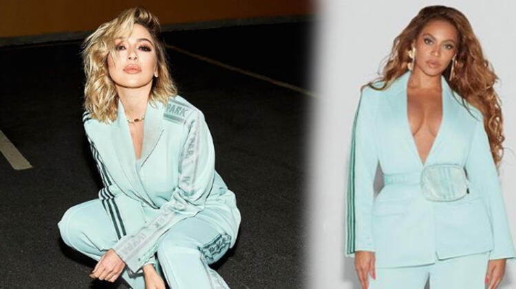 Hadise, Beyonce’nin takımını giydi