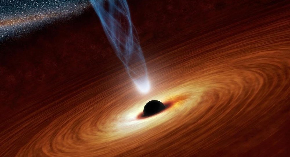 Dev bir kara delik, evreni yutabilir