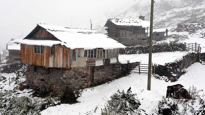 Van ve Ardahan da kar yağışı