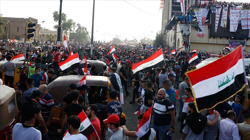 Irak ta gösteriler devam ediyor