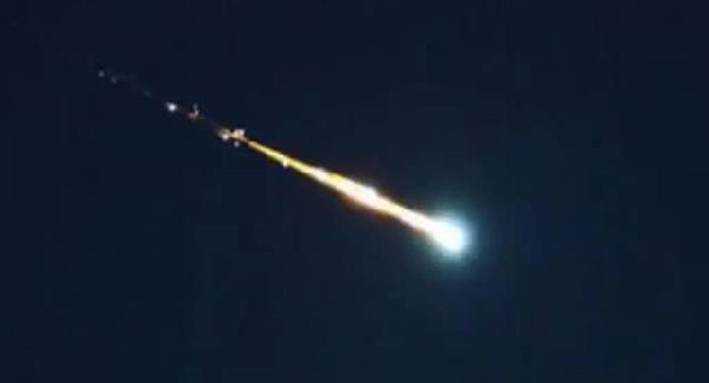 Uçaktan atılan donmuş dışkıyı meteor sandılar