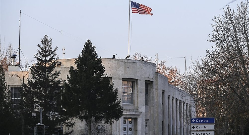 ABD Büyükelçiliği nin önündeki caddenin adı  Zeytin Dalı  olarak değiştiriliyor