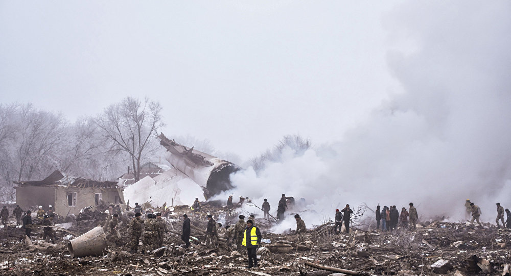 Kolombiya da uçak düştü: 12 ölü