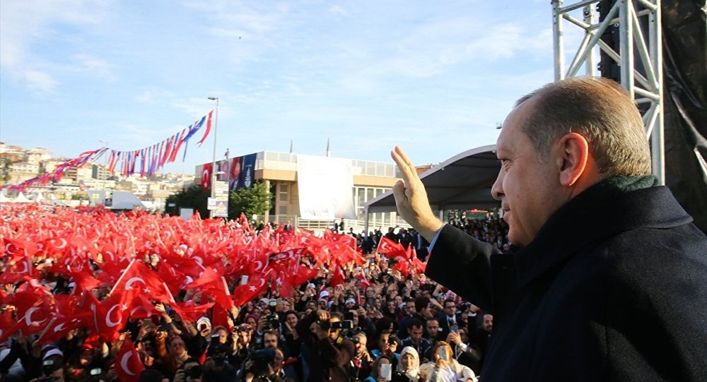 Erdoğan,  İstanbul u aşkla seviyoruz 