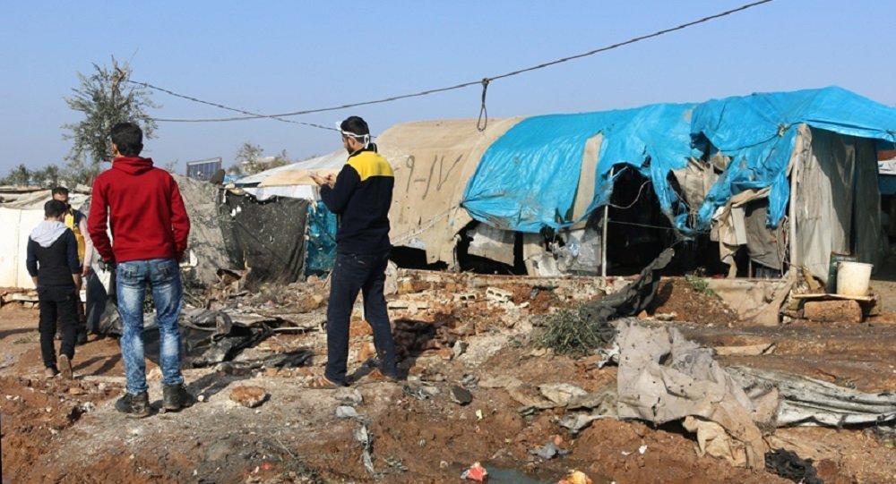 Hatay da mülteci kampına roket atıldı: 3 ölü